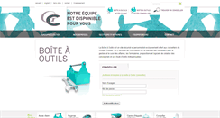 Desktop Screenshot of boiteaoutils.groupecloutier.com